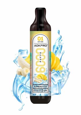dispositivos disponibles de la MTL Vape de la sal de la nicotina 50mg/ML	Soplo del tanque 6000 del Sub-ohmio