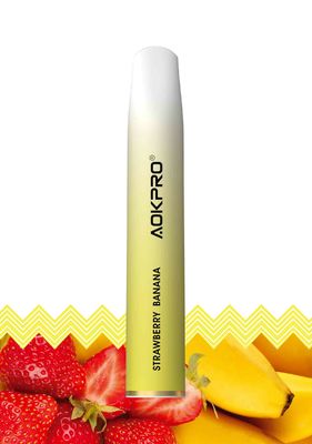 El sabor Vape del sabor 20mg Nic Salt Pod System Fruit del plátano de la fresa encierra el soplo 600
