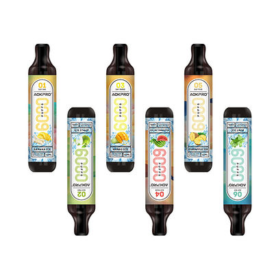 El tanque 15ml del Sub-ohmio prellenó la vaina disponible 0 de Vape de 6000 soplos que se escapaba