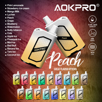 Soplo disponible duradero líquido 10.5ml 4000 Vapes 1.2ohm