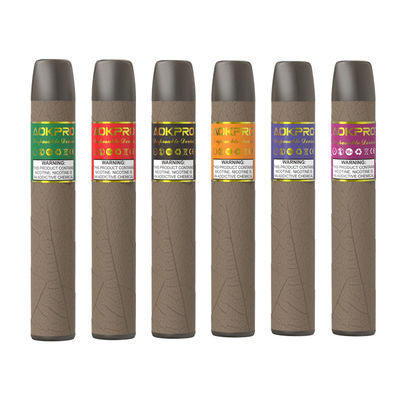 Pluma disponible 400mAh de Vape de los dispositivos de la sal de la nicotina de la nicotina el 2%