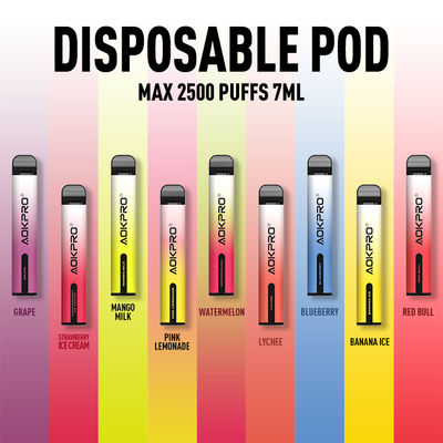 850mah 2500 sopla Vape disponible Pen Nicotine el 2% el 3% el 5%
