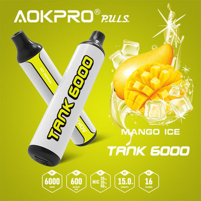 el mango de 600mAh TYPE-C condimentó la pluma disponible recargable 15ml de Vape