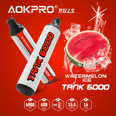 La sandía Vape condimentado disponible de TYPE-C encierra el soplo 15ml 6000