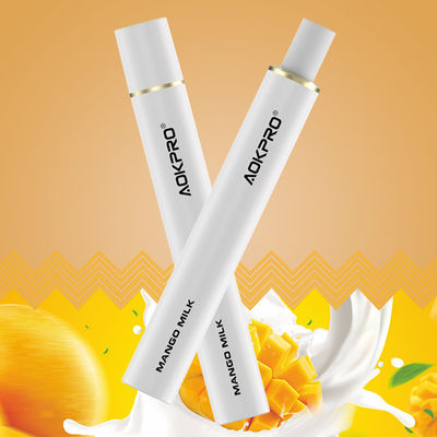 Cigarrillo disponible del sabor de leche del mango 50mg Nic Salt TPD Vape mini E