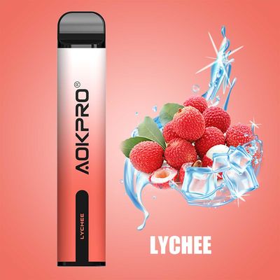 Drenaje liso 1.2ohm del dispositivo disponible de Vape de la vaina 2500 del Boca-A-pulmón