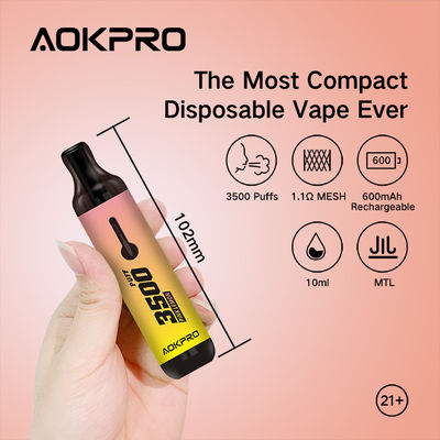 Cigarrillos condimentados disponibles rosados Vape 1.1ohm de la limonada 30mg E
