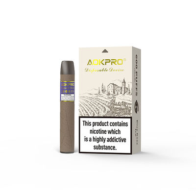 NIC de papel respetuoso del medio ambiente 20mg de la sal de las vainas de Vape de la barra del soplo del arándano