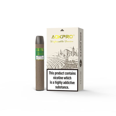 2ml prellenó los cigarrillos condimentados disponibles de E que la menta condimentó Vape 600 soplos