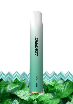Boca al hielo Vape de la menta del soplo de la pluma 600 de Vape de la nicotina de la sal del pulmón el 2%
