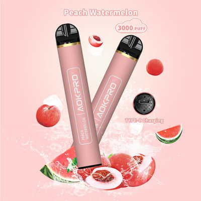 Carga de acero inoxidable de Vape TYPE-C del soplo de Mesh Coil Disposable 3000
