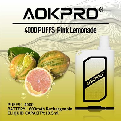 1.2Ohm 4000 soplo Mesh Coil Disposable Vapes Nicotine el 3% el 2% el 5%