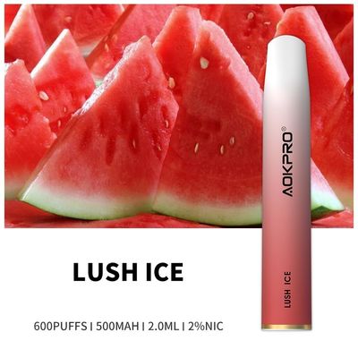 El drenaje cero de la nicotina de Juice Flavors Disposable TPD Vape de la PC activó