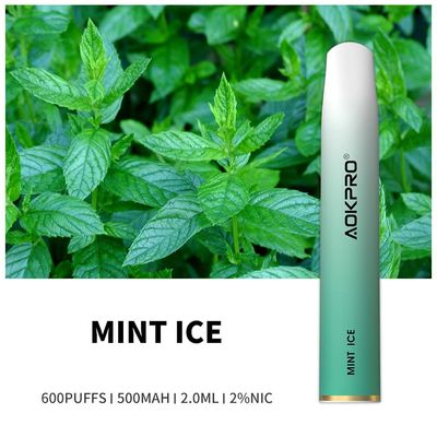 Acuñe el hielo TPD Vape 600 sopla los dispositivos disponibles de la sal de la nicotina de 2ml el 2%