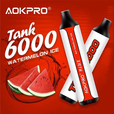 La nicotina recargable 6000 de los SS 5 sopla Vape disponible Pen Anti Leaking