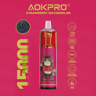 20ml Vape disponible recargable 15000 sopla los sabores asombrosos