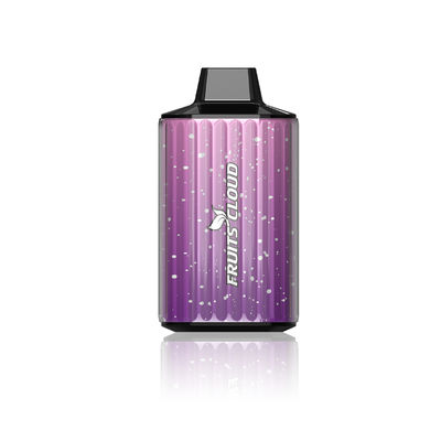 Boca elegante del control de la circulación de aire de Vape de la pantalla de los soplos de la nicotina 9000 del 2% al pulmón